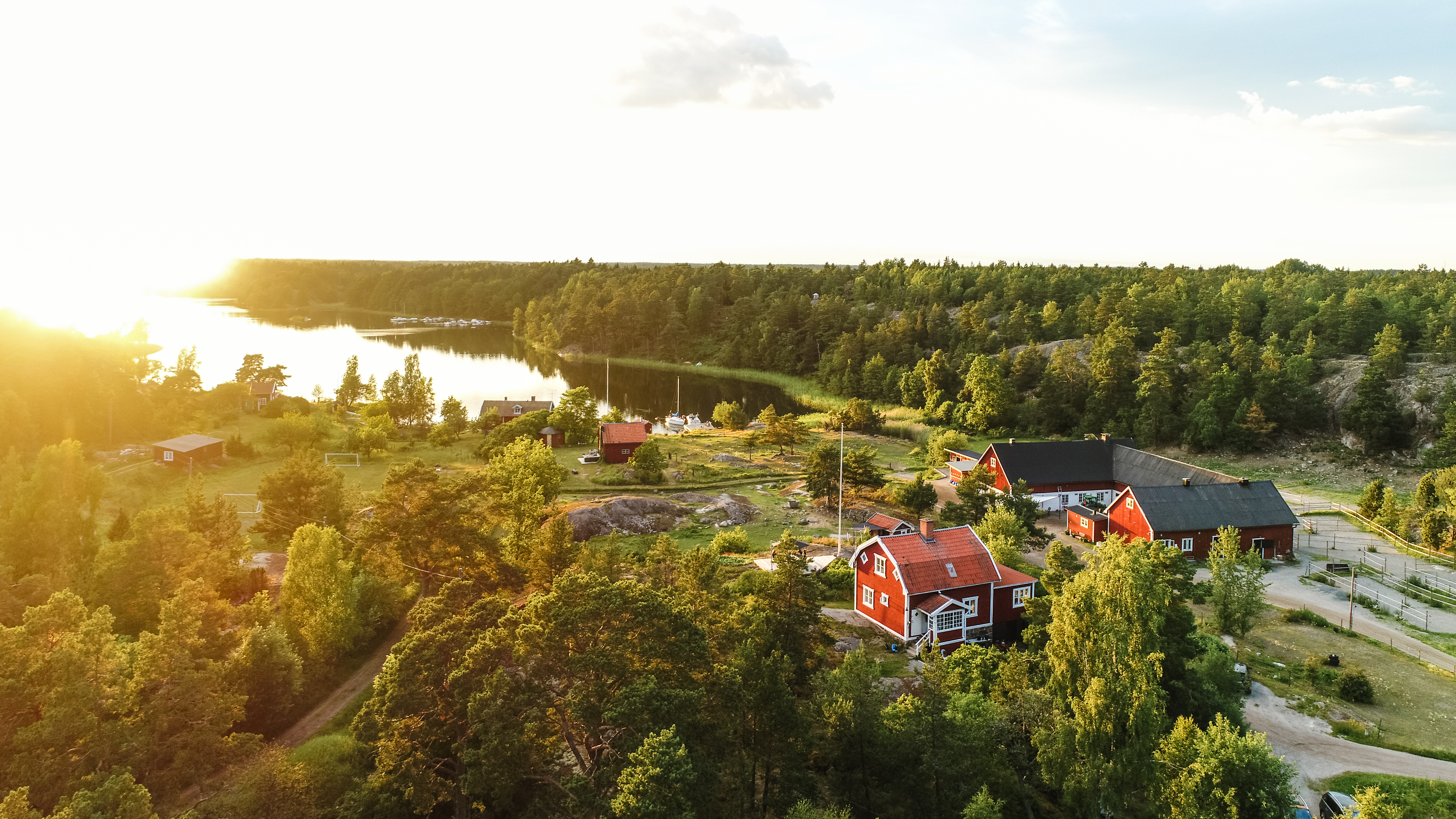 Skafts Gård – gårdsmiljö