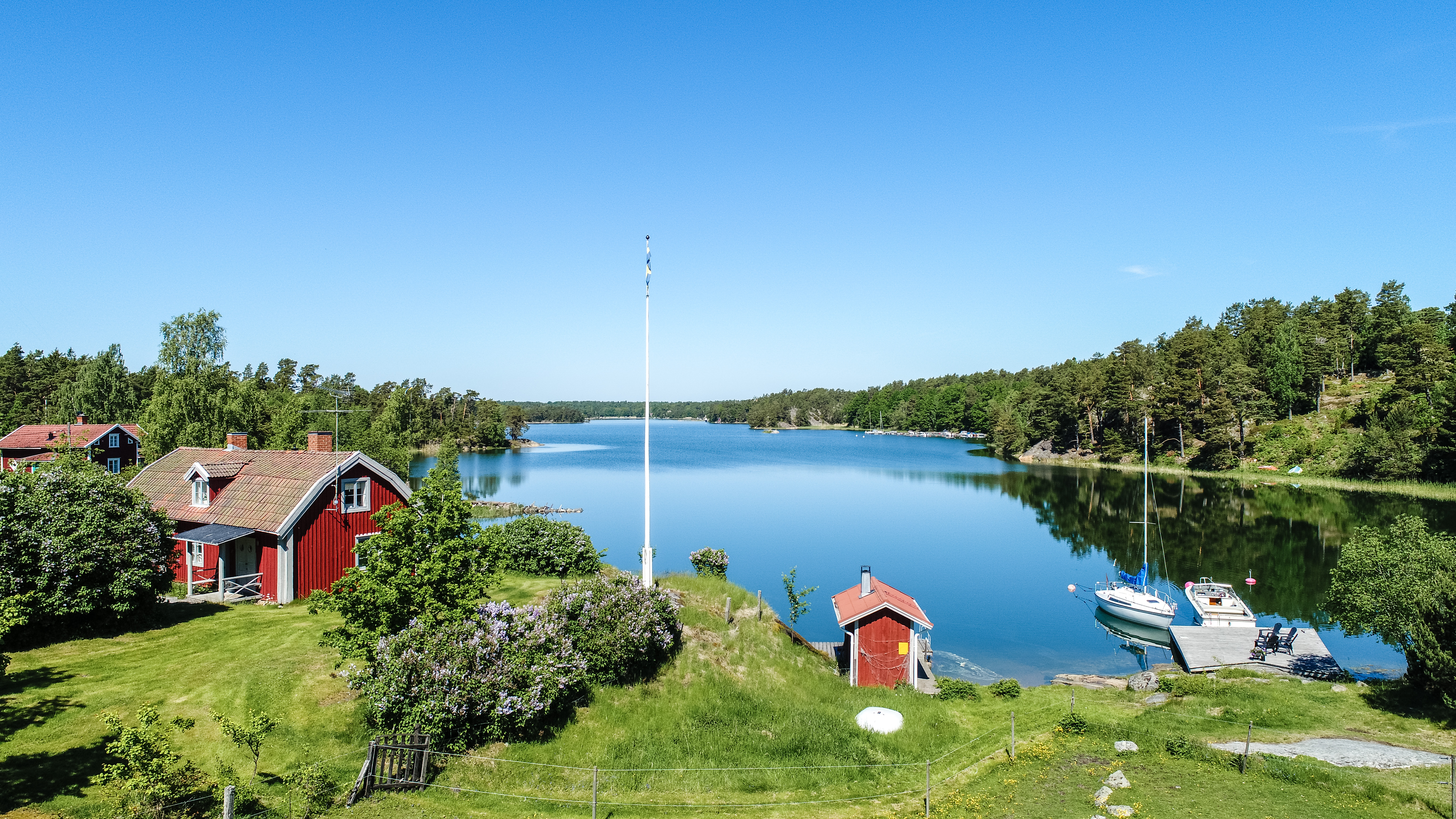 Skafts Gård - gårdsmiljö