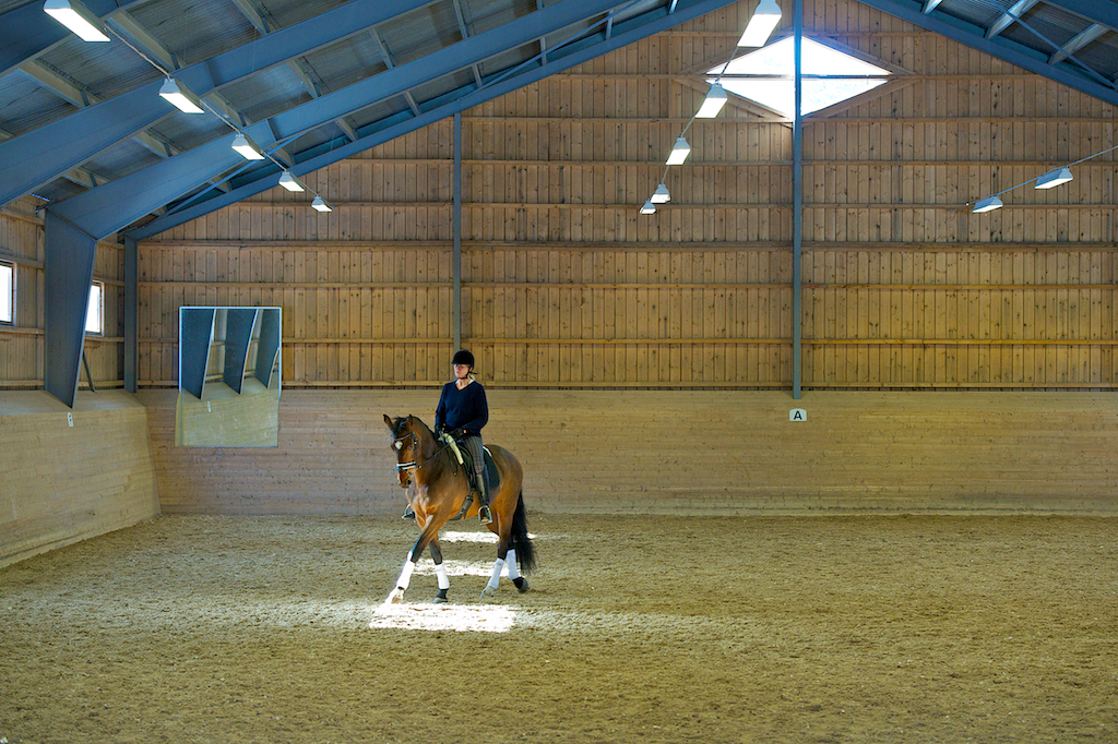 Ridsport på Skafts Gård